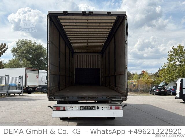 Open oplegger met zeil KRONE SD*Vollluft*Edschaverdeck*Scheibenbremsen*ALU*