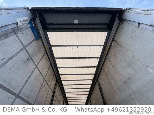 Open oplegger met zeil KRONE SD*Vollluft*Edschaverdeck*Scheibenbremsen*ALU*