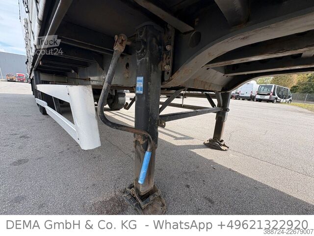 Open oplegger met zeil KRONE SD*Vollluft*Edschaverdeck*Scheibenbremsen*ALU*