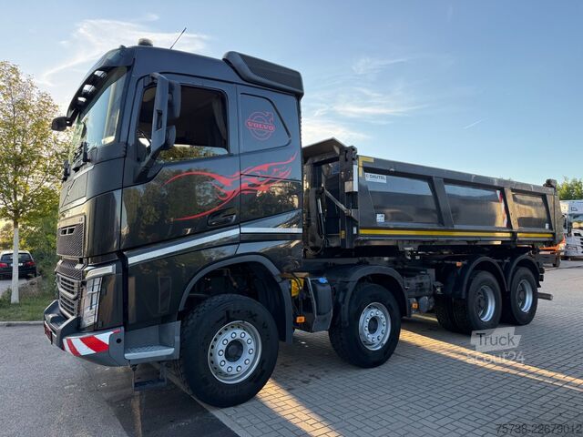 Camión volquete trilateral VOLVO FH 500 8x4 Dautel 3-Seiten-Kipper+Bordmatik