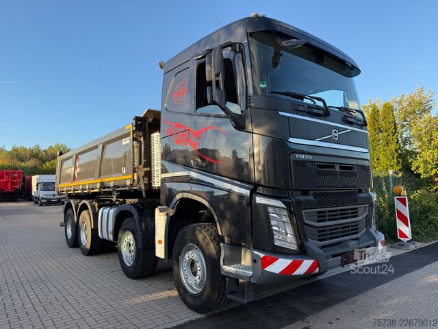Camión volquete trilateral VOLVO FH 500 8x4 Dautel 3-Seiten-Kipper+Bordmatik
