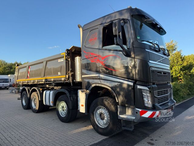 Camión volquete trilateral VOLVO FH 500 8x4 Dautel 3-Seiten-Kipper+Bordmatik