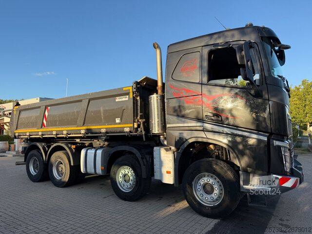 Camión volquete trilateral VOLVO FH 500 8x4 Dautel 3-Seiten-Kipper+Bordmatik