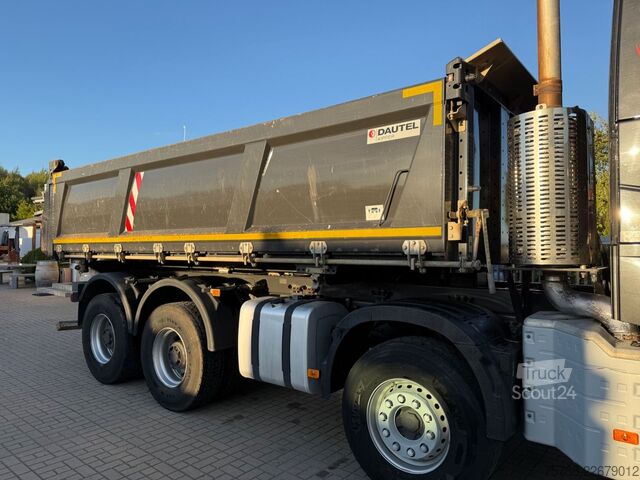 Camión volquete trilateral VOLVO FH 500 8x4 Dautel 3-Seiten-Kipper+Bordmatik