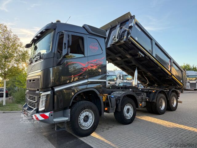 Camión volquete VOLVO FH 500 8x4 Dautel 3-Seiten-Kipper+Bordmatik