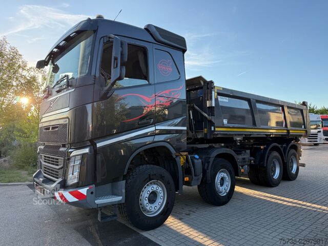Camión volquete VOLVO FH 500 8x4 Dautel 3-Seiten-Kipper+Bordmatik