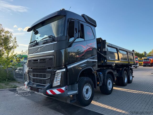 Camión volquete VOLVO FH 500 8x4 Dautel 3-Seiten-Kipper+Bordmatik