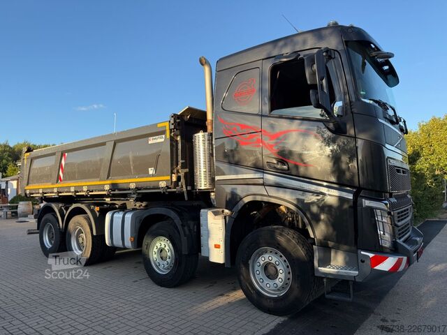 Kipper LKW VOLVO FH 500 8x4 Dautel 3-Seiten-Kipper+Bordmatik