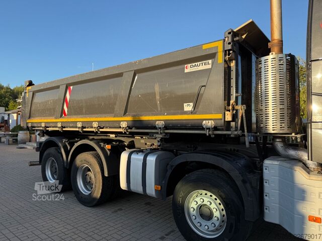Kipper LKW VOLVO FH 500 8x4 Dautel 3-Seiten-Kipper+Bordmatik