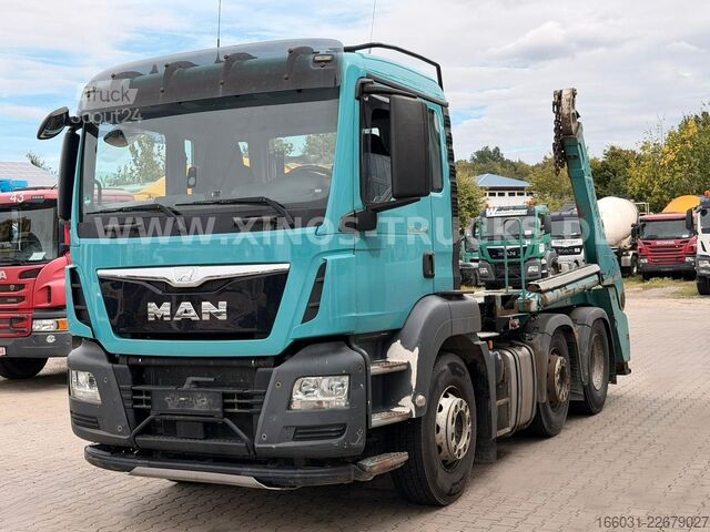 Damperli kamyon MAN TGS 26.420 6X2 Lift/Lenk Gergen Absetzer * Funk