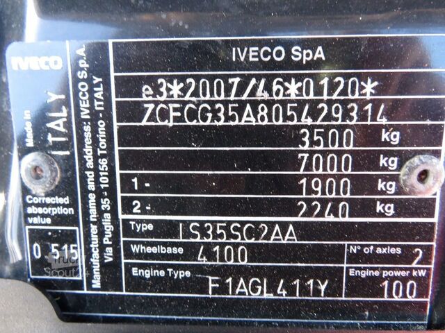 Skåpbil Iveco DAILY 35 S 14 A8