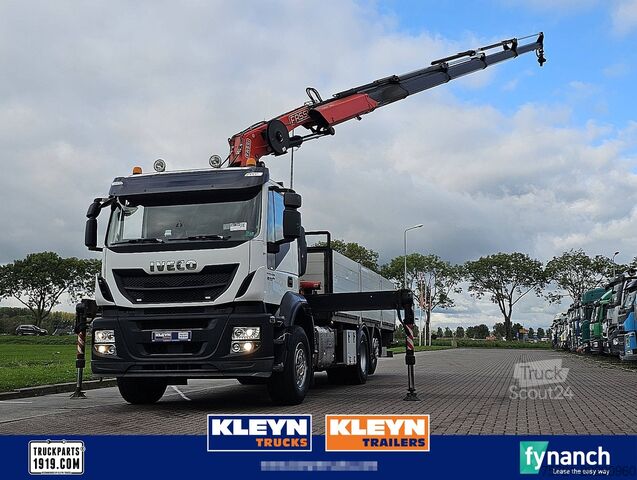 Lastplattform IVECO AD260S40 STRALIS 6X2*4 FASSI F234 4X