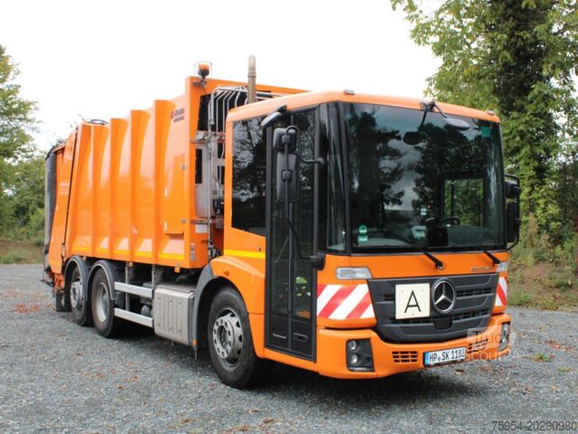 Benne à ordures Mercedes-Benz Econic 2635 L 6x2-4 / Zöller Medium XL