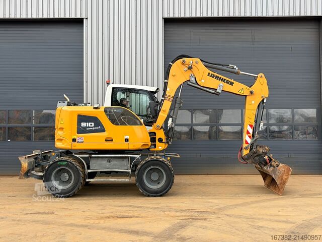 Mobiele graafmachine Liebherr 910