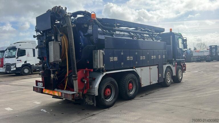 Kolkenzuiger Mercedes-Benz Actros 4143 (12.500L / 3 COMPARTIMENTS / FULLY ...
