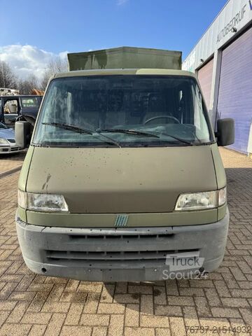 Platforminis furgonas su dviguba kabina Fiat Ducato **2500DIESEL-EX BELGIAN ARMY**