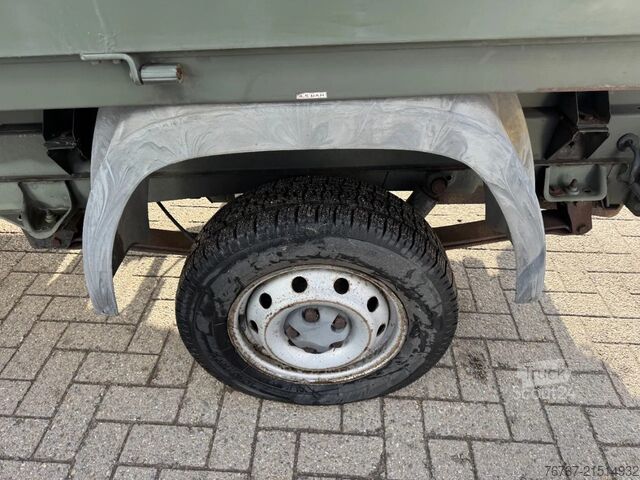 Platforminis furgonas su dviguba kabina Fiat Ducato **2500DIESEL-EX BELGIAN ARMY**