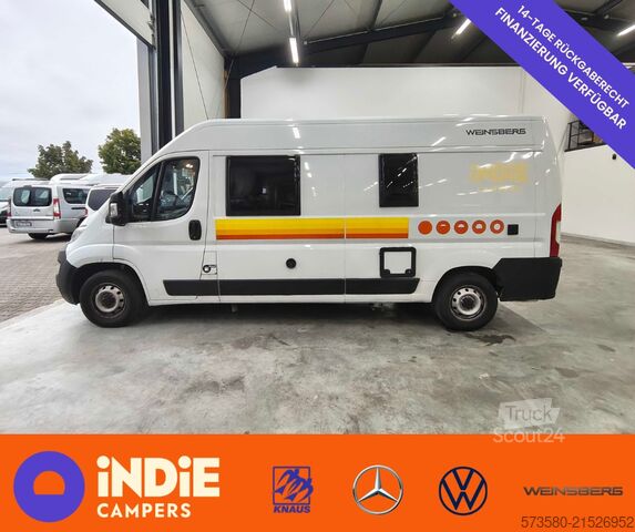 τροχόσπιτο αυτοκινούμενο Fiat Ducato Weinsberg Carabus 600 K | 2023 | EURO6 | Professioneller Verkäufer