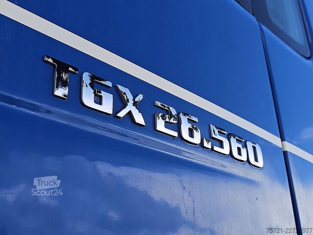 Шаси с кабина MAN 26.560 TGX 6x2-4 Chassis