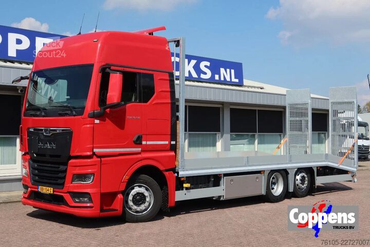 автомобиль-фургон для перевозки автомобилей MAN TGX Oprijwagen Full air 6x2