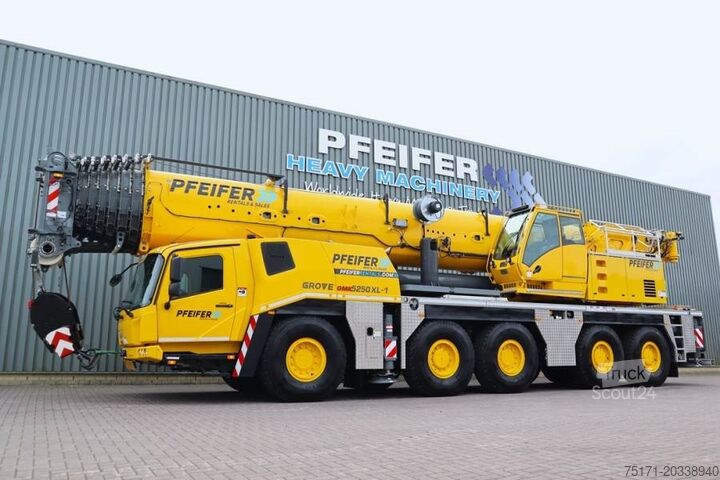 Grúa todoterreno Grove GMK5250XL-1 Available Immediately, Dutch Registrat