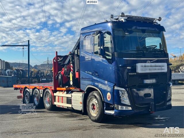 Kranbil Volvo FH540 Combi truck w/ 54 t/m Fassi crane w/ Jib and