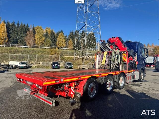 Kranbil Volvo FH540 Combi truck w/ 54 t/m Fassi crane w/ Jib and