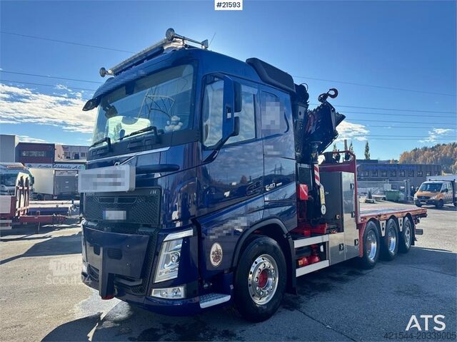 Kranbil Volvo FH540 Combi truck w/ 54 t/m Fassi crane w/ Jib and