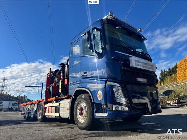 Kranbil Volvo FH540 Combi truck w/ 54 t/m Fassi crane w/ Jib and