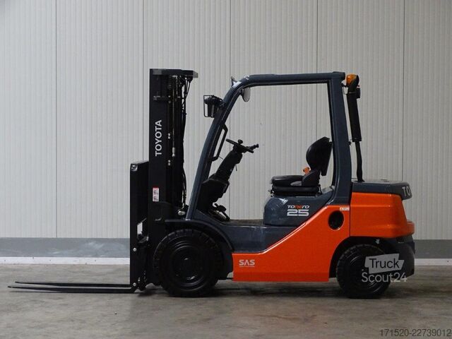 Frontgaffeltruck Toyota 52-8FDF25 - DEMO - TRIPLEX