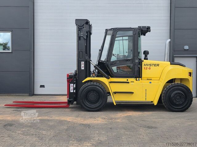 Első homlokrakodó targonca Hyster H12XM6