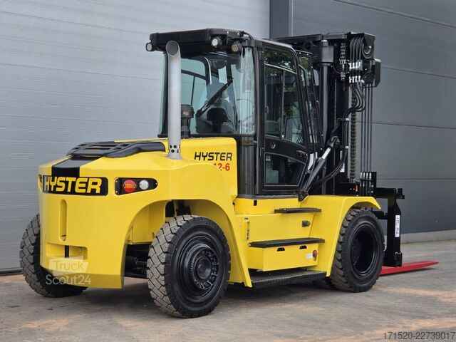 Első homlokrakodó targonca Hyster H12XM6