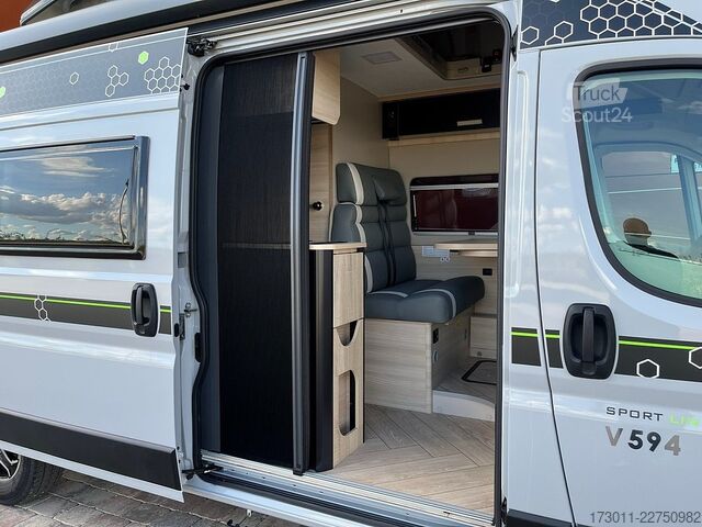 Camping-car CHAUSSON V594 Sport Line - Fiat 140PS Automat mit AD