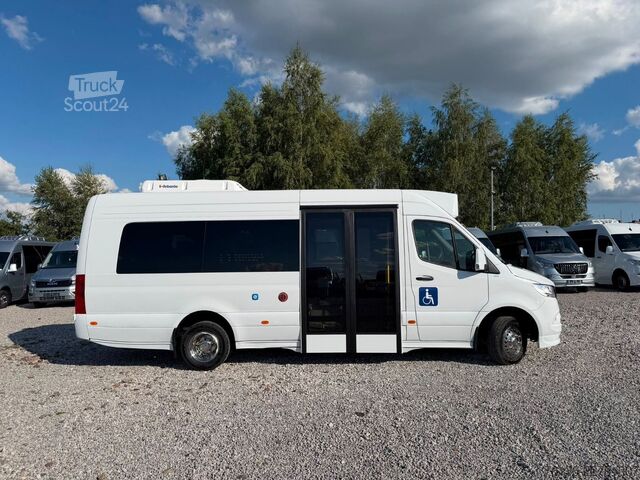 Autobuz urban MERCEDES-BENZ Sprinter 16+27 Mittelniederflur Linien Rollstuhl