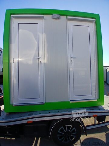 Sanitárny kontajner dvojbox  Sanitärcontainer