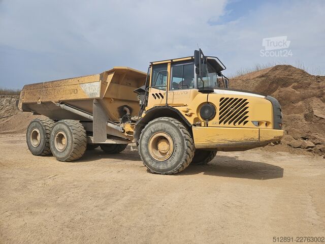 шарнирно-сочленённый самосвал VOLVO A 25E