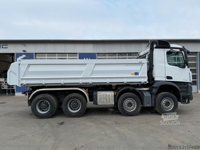 Kipper LKW MERCEDES-BENZ AROCS 3548 8x4 Euro 6 Meiller Kipper Bordmatik