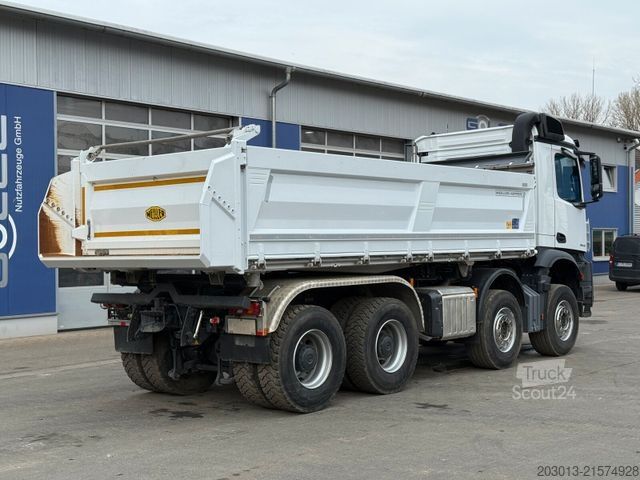 Kipper LKW MERCEDES-BENZ AROCS 3548 8x4 Euro 6 Meiller Kipper Bordmatik