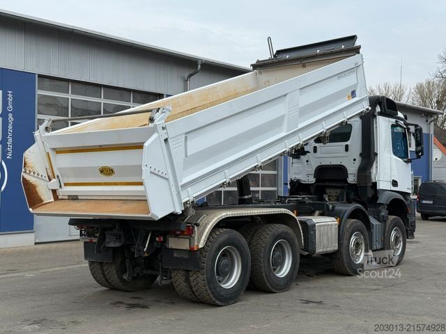 Kipper LKW MERCEDES-BENZ AROCS 3548 8x4 Euro 6 Meiller Kipper Bordmatik