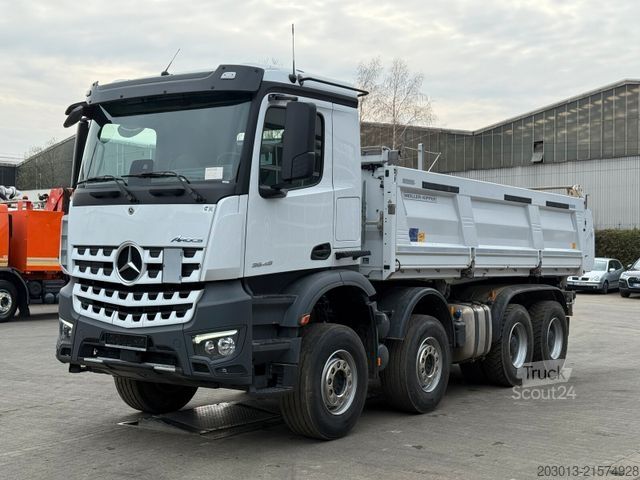 Kipper LKW MERCEDES-BENZ AROCS 3548 8x4 Euro 6 Meiller Kipper Bordmatik