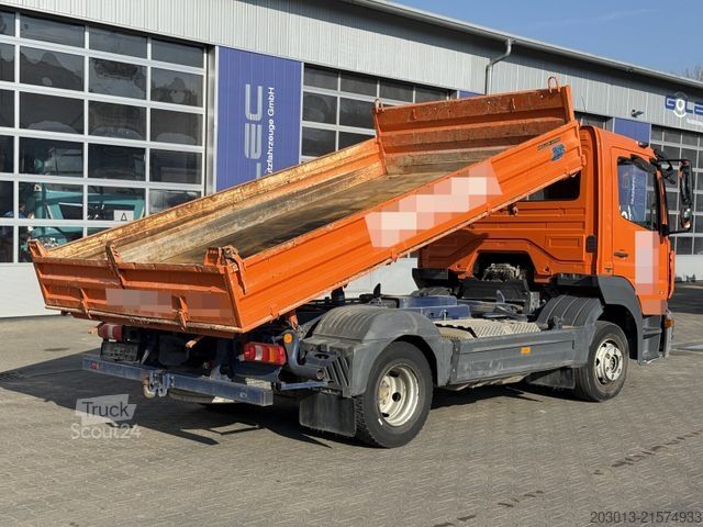 Fourgon benne basculante MERCEDES-BENZ ATEGO 818 K 4x2 Kipper Off. Kasten
