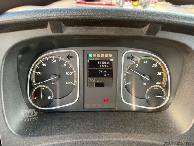 Fourgon benne basculante MERCEDES-BENZ ATEGO 818 K 4x2 Kipper Off. Kasten