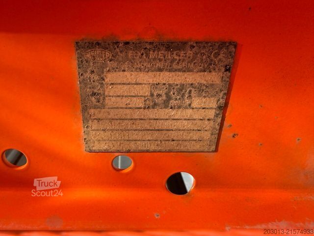 Fourgon benne basculante MERCEDES-BENZ ATEGO 818 K 4x2 Kipper Off. Kasten