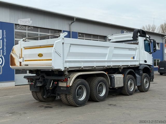 Dreiseitenkipper LKW MERCEDES-BENZ AROCS 3548 8x4 Euro 6 Meiller Kipper Bordmatik