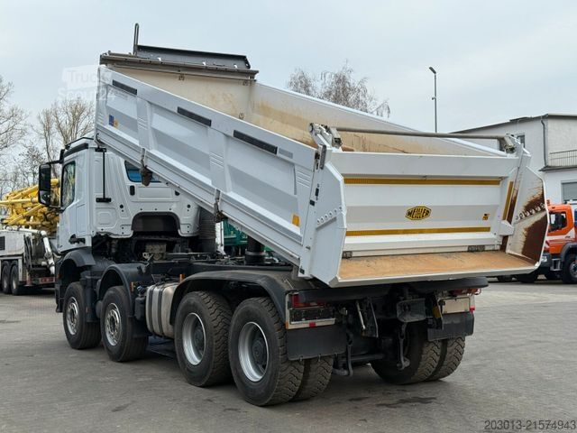 Dreiseitenkipper LKW MERCEDES-BENZ AROCS 3548 8x4 Euro 6 Meiller Kipper Bordmatik