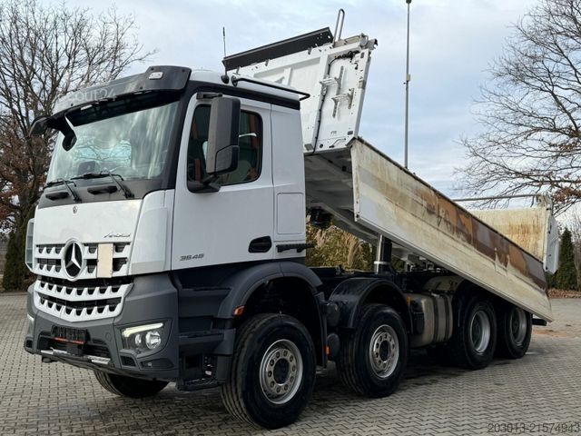 Dreiseitenkipper LKW MERCEDES-BENZ AROCS 3548 8x4 Euro 6 Meiller Kipper Bordmatik