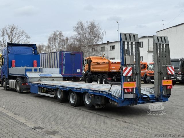 Tieflader-Sattelauflieger  ELBO EN04 Tieflader 3 Achs / 2 Liftachsen