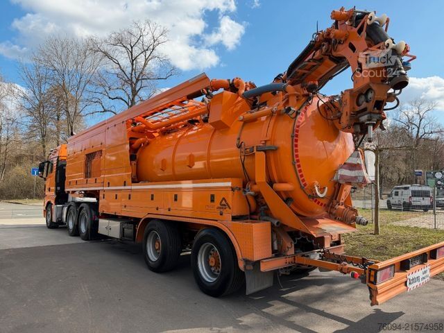 Saugwagen MERCEDES-BENZ Assmann Auflieger Saug-Druck-Kombi  / Recycler