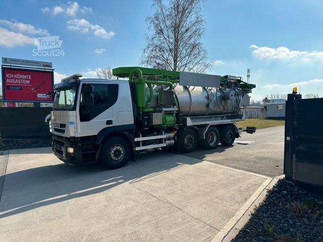 Autocisterna a vuoto IVECO Stralis 260S48 Sinz ADR SaugDruck Kombispül.Recy
