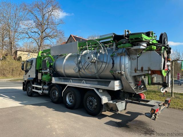 Autocisterna a vuoto IVECO Stralis 260S48 Sinz ADR SaugDruck Kombispül.Recy